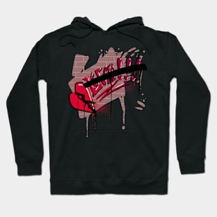 Graffiti HeartBreak (Red) Hoodie